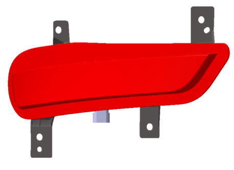 北汽集團后霧回復反射器 北汽集團后霧回復反射器